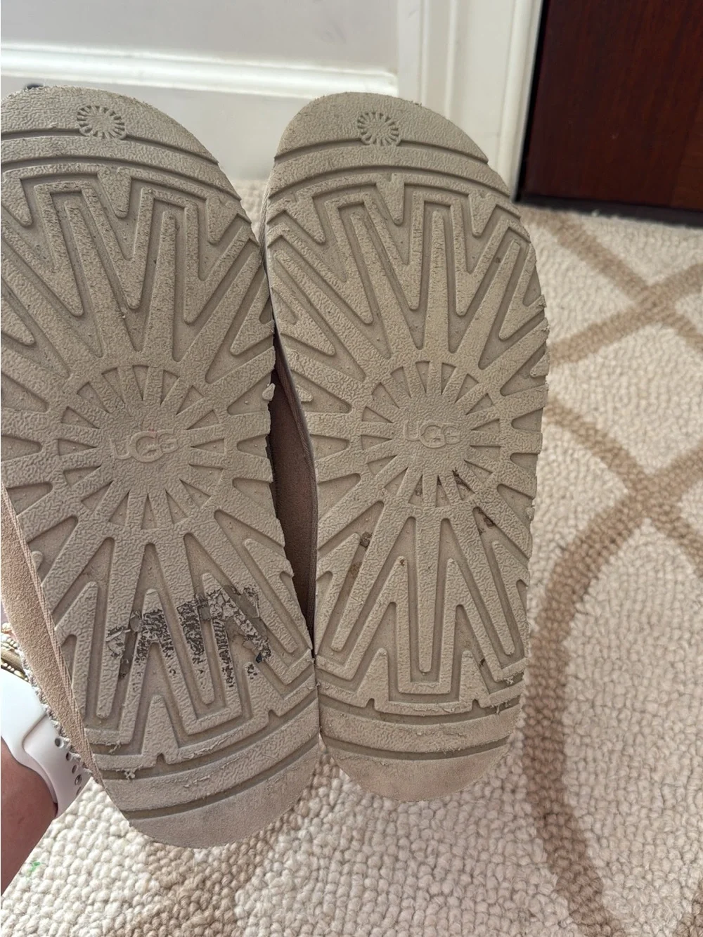 UGG Kids Cozy Slip-On Clog in Chestnut Tan